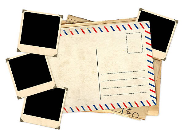 istock Retro photos and old post card 499260095