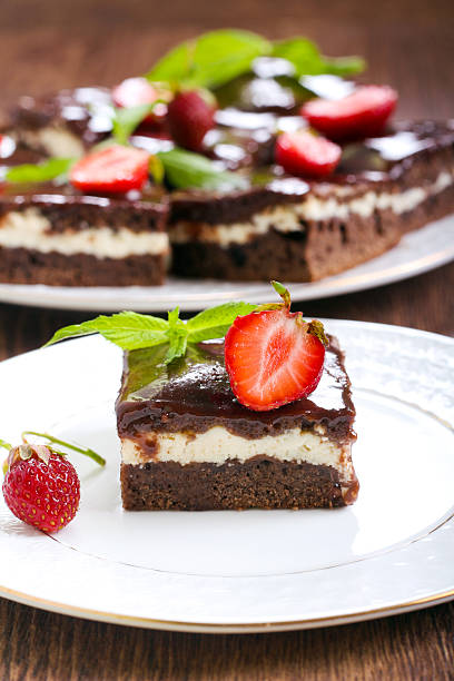 istock Chocolate fudge brownies 499263885