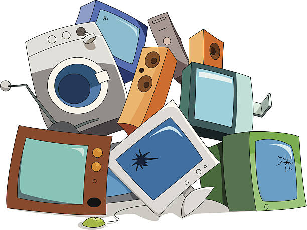Computer Junk Art 10+ Computer Junk Yard Stock Illustrations, Royalty-Free Vector ...