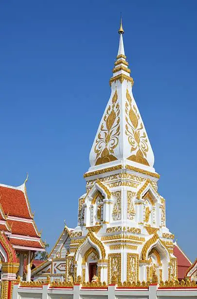 Pagoda in blue sky