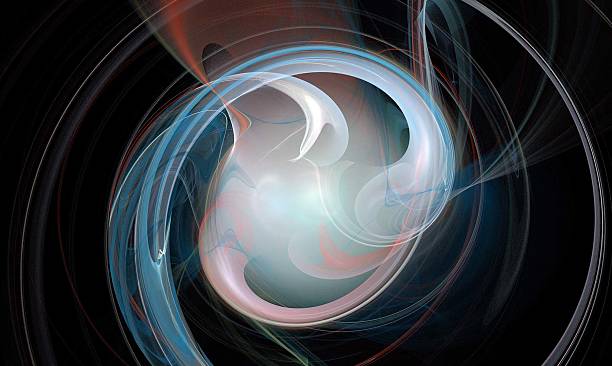 istock Digital Fractal on Black 499276587
