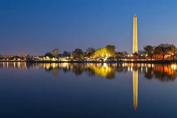 Photo of Washington DC Dawn Monument