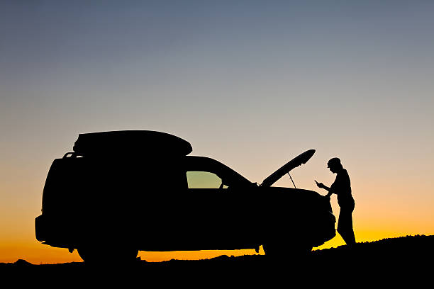 istock Woman Calling For Help With Car Trouble 499278915