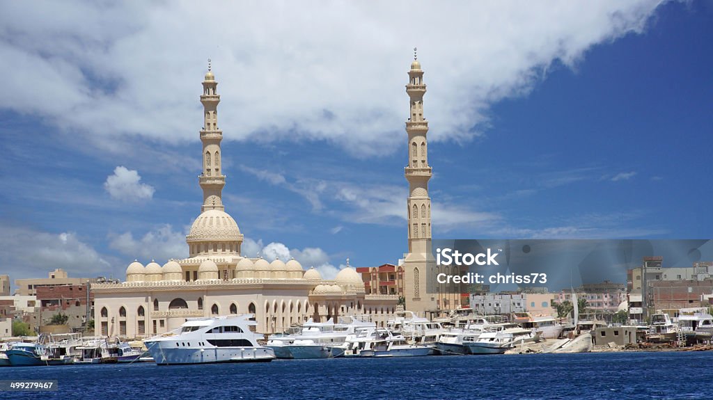 Meczet by the sea - Zbiór zdjęć royalty-free (Hurghada)