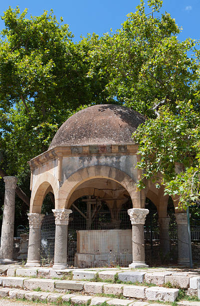 istock Tree of Hippocrates at Kos island, Greece 499281625
