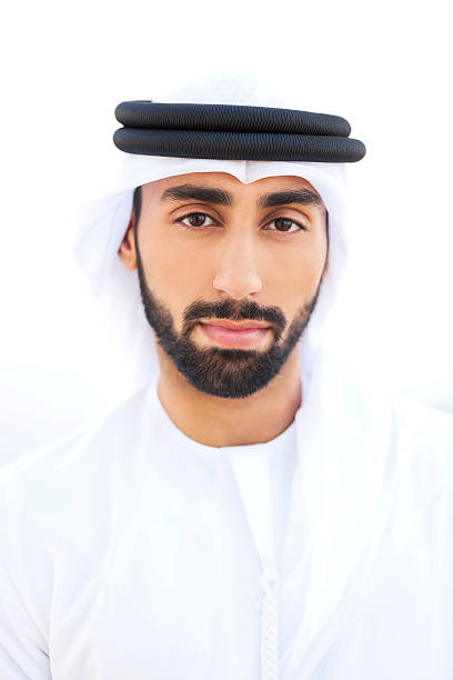 istock Arab Man's Portrait on White Background 499281638