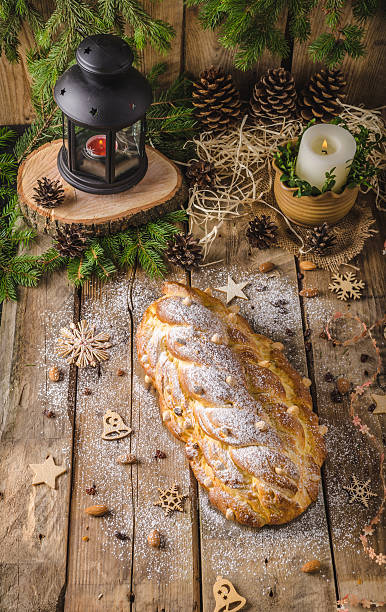Traditional Czech Christmas cake