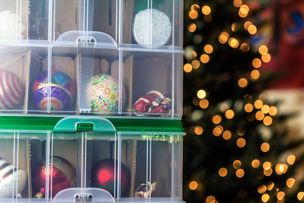 istock Christmas Holiday Ornaments Ready To Decorate Christmas Tree 499285266