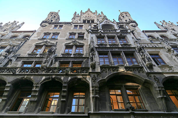 istock Munich gothic cityhall at marienplatz 499285448
