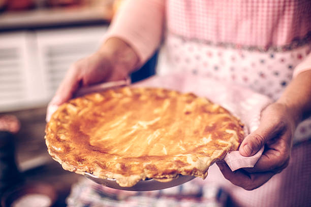 istock Delicious Homemade Chicken Meat Pie 499285778