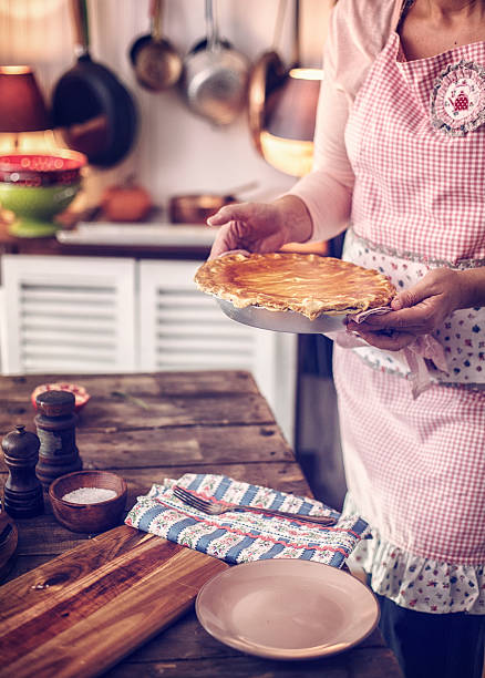 istock Delicious Homemade Chicken Meat Pie 499286352