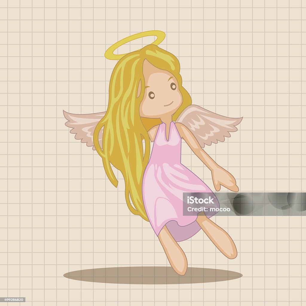 Theme Angle Angel Theme Elements Vector Eps Stock Illustration - Download Image Now ...