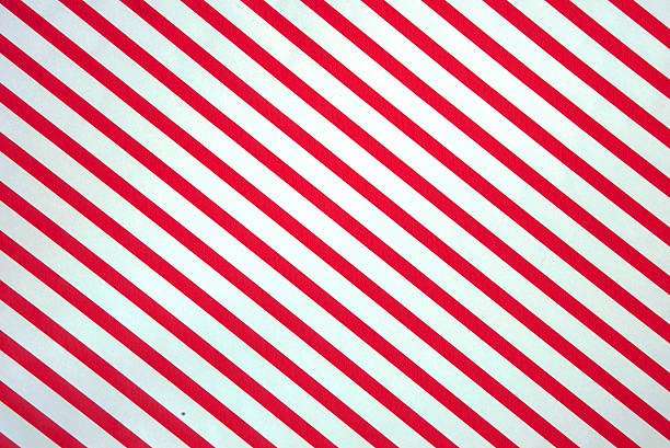 Christmas background with copy space Candy caned stripes for holiday background ready for your message red white stock pictures, royalty-free photos & images