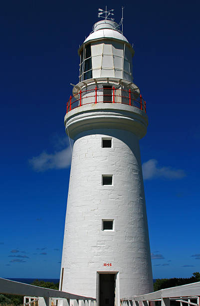 Cape Otway Lighthouse / Lightstation is the oldest surviving and most important lighthouse in mainland Australia. Built in 1848, the lighthouse perches on towering sea cliffs where Bass Strait and the Southern Ocean collide.