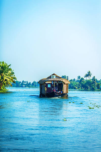 Traditional Houseboat on Kerala Backwaters