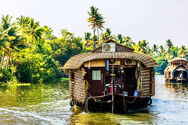 istock Traditional Houseboat on Kerala Backwaters 499309966