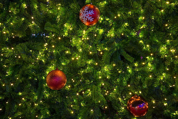 istock Christmas decoration on abstract background 499311458