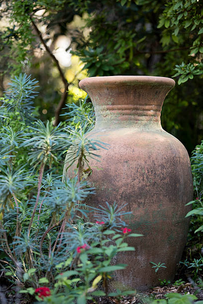 istock Vintage Clay Pot in Park 499312210