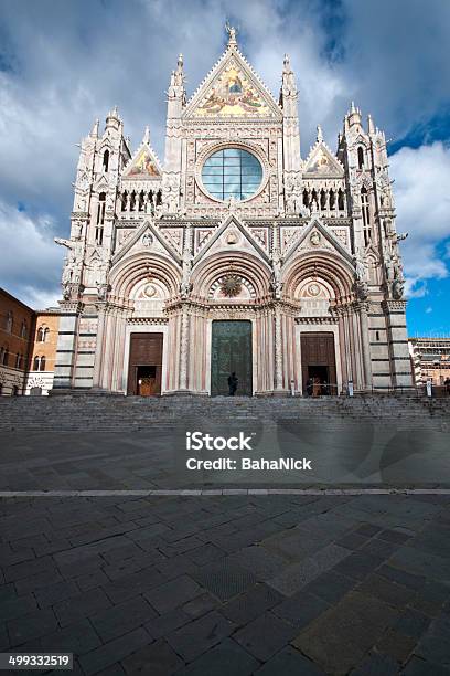 Siena Dome Facade Stock Photo - Download Image Now - Architectural Dome, Architecture, Church