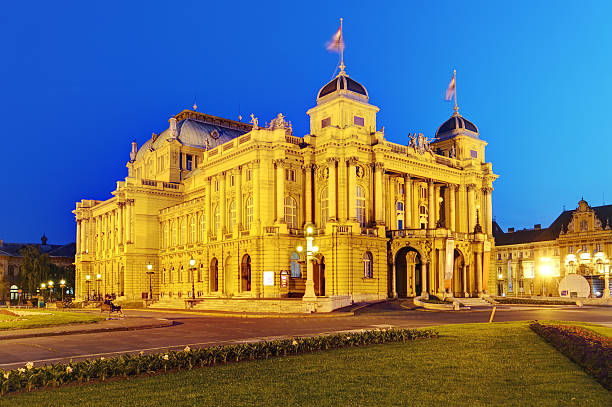 istock Zagreb - Croatian National Theate 499332851