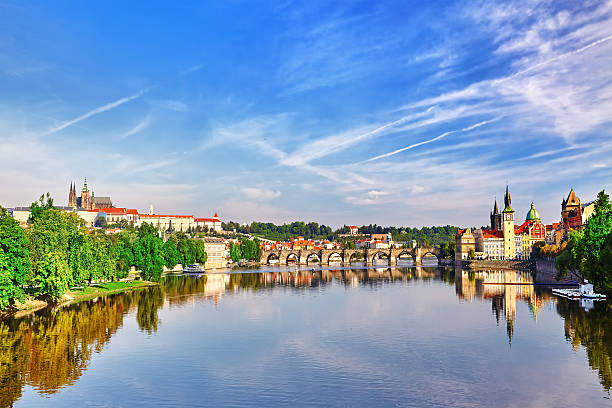istock View of Prague Castle and Charles Bridge. 499333208