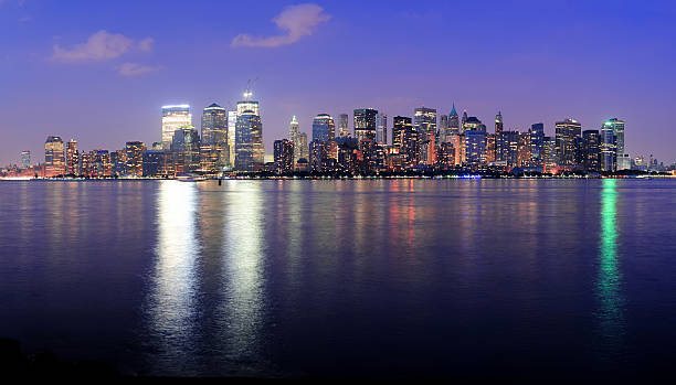 istock New York City Manhattan dusk panorama 499333707