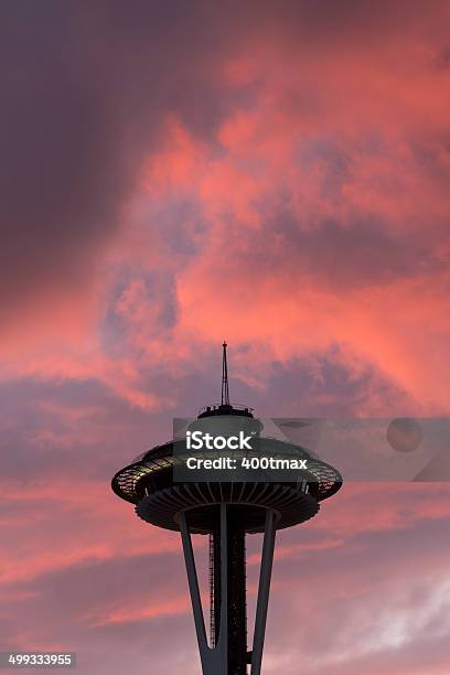 Space Needle Stock Photo - Download Image Now - Architecture, Back Lit, Bright