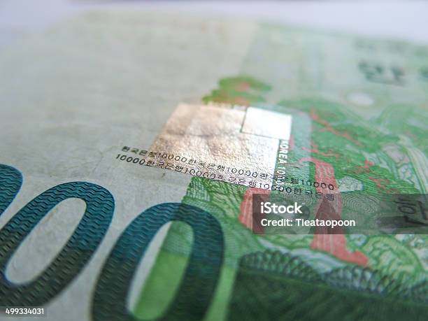 Won Koreański Waluta - zdjęcia stockowe i więcej obrazów Azja - Azja, Azjaci, Bank
