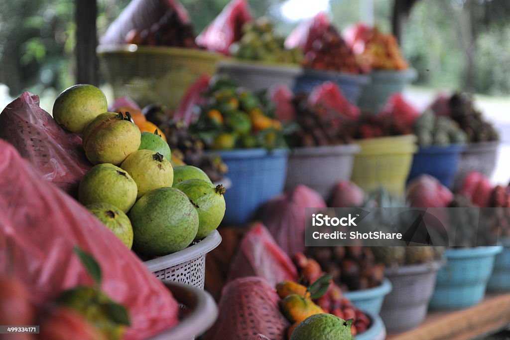Fruit market Exotic fruit market, selective focus,  Agricultural Fair Stock Photo