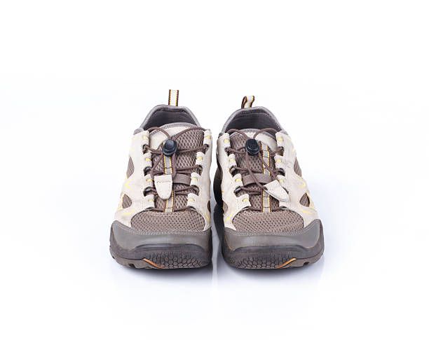 istock Pair of touristic boots 499334820