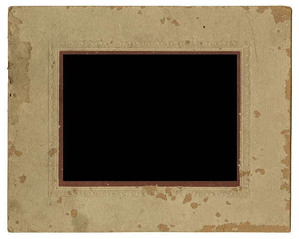 istock XXXL Old damaged picture frame. 499335017