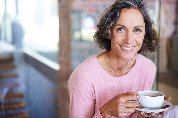 istock Having that first relaxing cup of the day 499335189