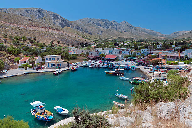 istock Kalymnos island in Greece. Vathy bay 499336397
