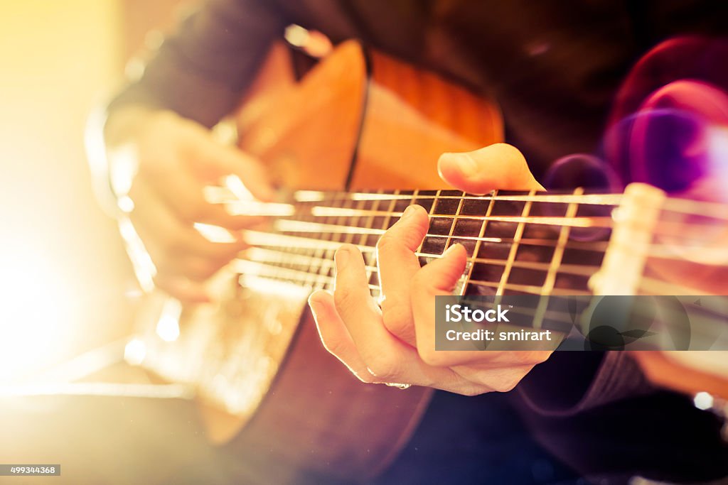 Guitare acoustique - Photo de Guitare libre de droits