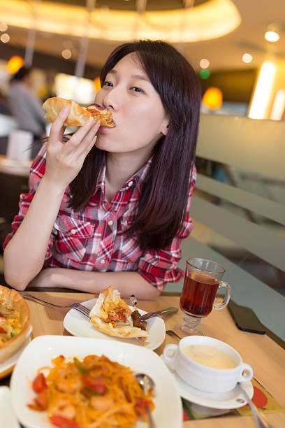 istock Woman in restaurant 499344496