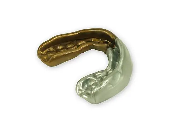 Gold / silver protection mouth-guard