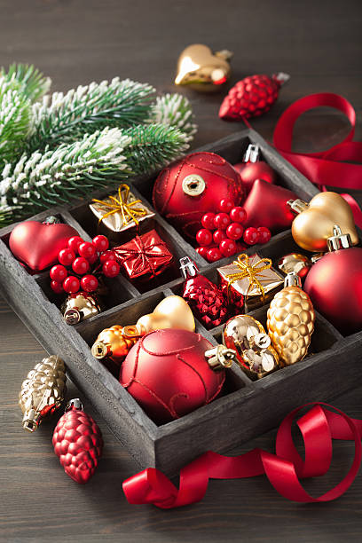 istock christmas gift and decoration in wooden box 499346490