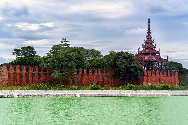 istock Bastion of Mandalay Palace by Day. 499361635