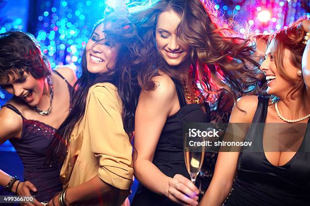 Party Time Stock Photo - Download Image Now - Ladies' Night, Nightclub, Women