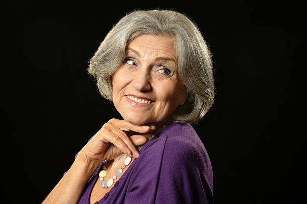 istock Lovely old woman 499369270
