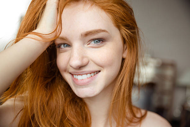 istock Redhead woman looking at camera 499373274