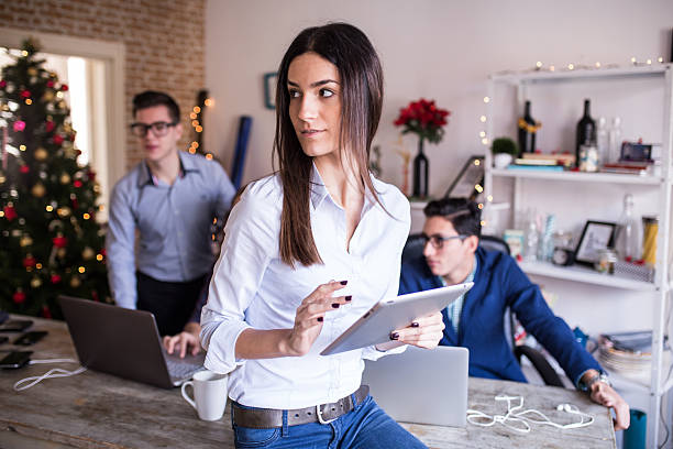 istock Friends working together discussing and brainstorming  ideas 499373768