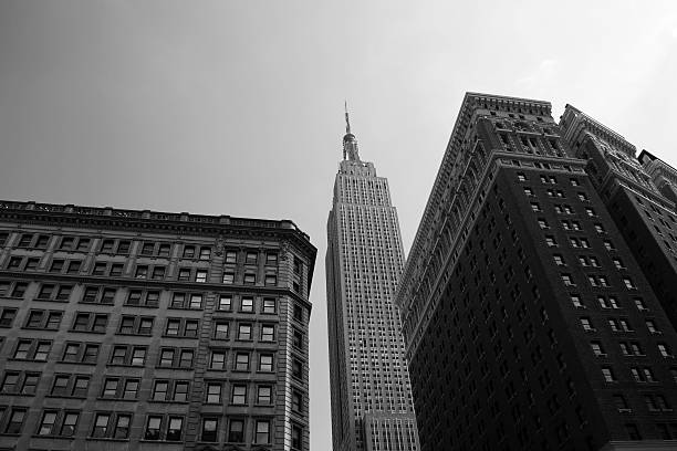 istock Empire State Building New York City Black and White 499375076