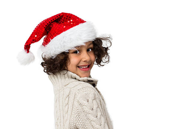 istock Christmas little girl 499380913