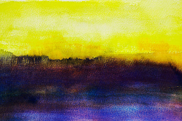 istock Abstract painted blue and green  art backgrounds. 499383131