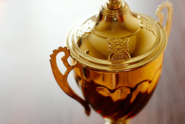 istock Decoration on a gold colored trophy 499383169
