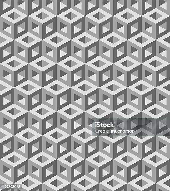 Cubic Pattern Background Pattern Cube Background 16 Stock Illustration - Download Image Now ...