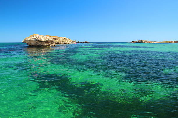 Shoalwater Bay Islands, Western Australia stock photo