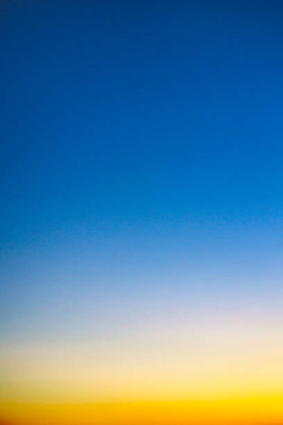 istock Clear colorful sky at sunset background 499396346