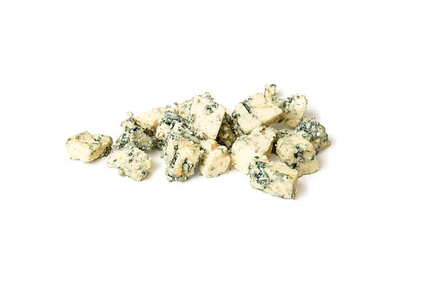 istock Gorgonzola cheese in small cubes 499401046